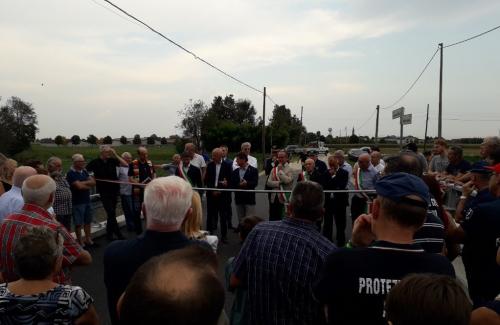 Inaugurazione nuovo ponte a Mestrino